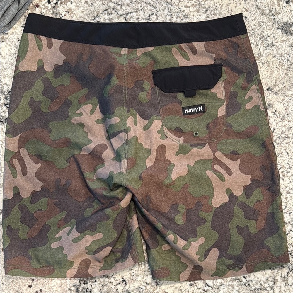 Hurley Camouflage Board Shorts - Picture 2 of 3